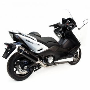 Leovince Nero Compleet Uitlaatsysteem met E-keur Yamaha T-Max 530 2012-2016